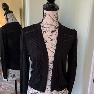 Apt. 9 Black Women's Cardigan